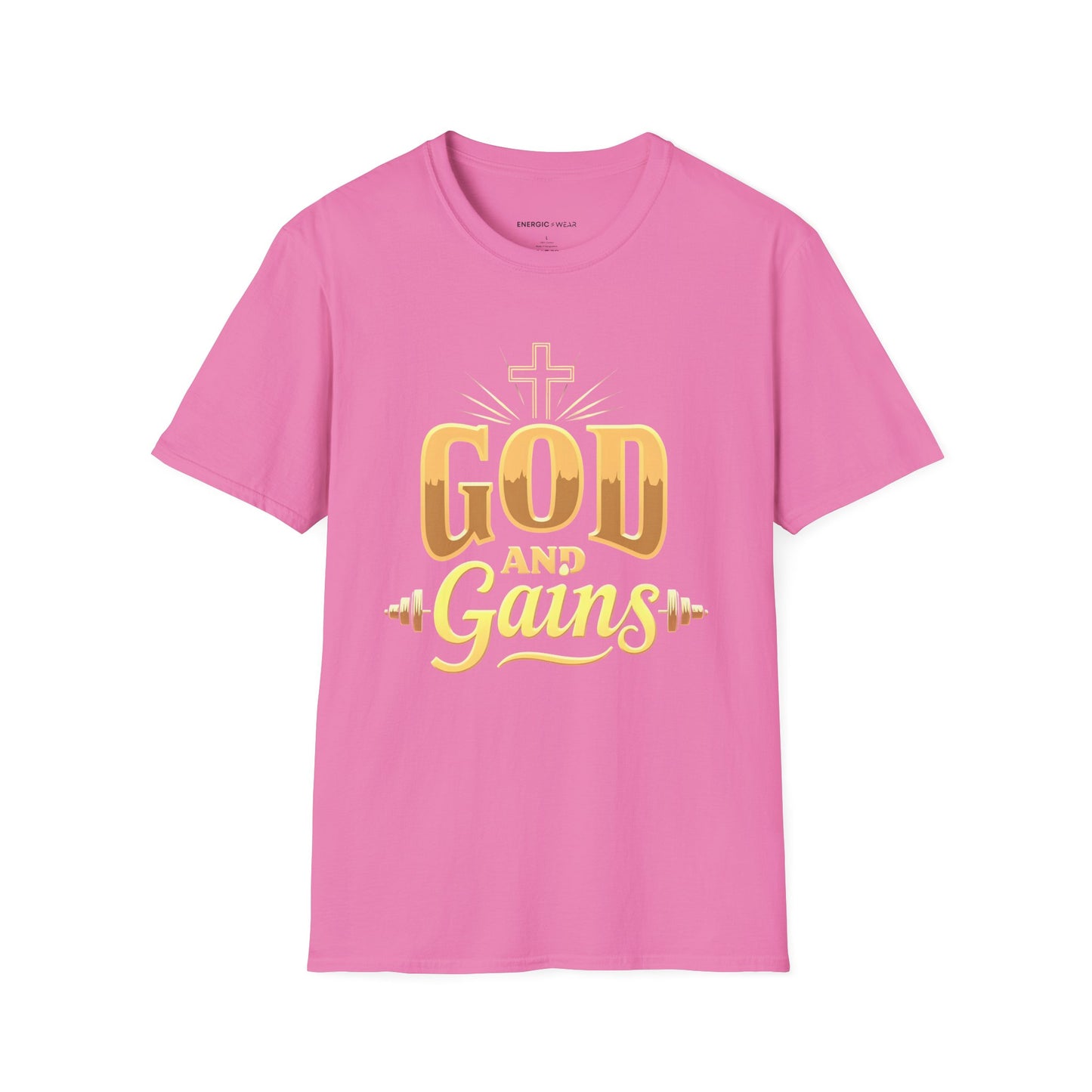 God And Gains! Funny Fitness Tee