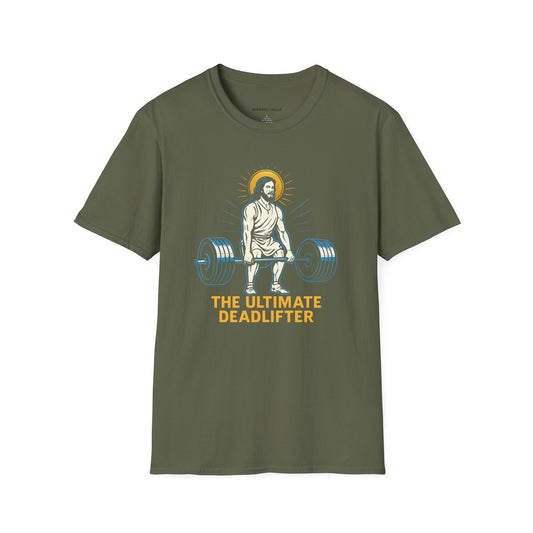 Ultimate DeadLifter funny fitness tee by Energic Wear