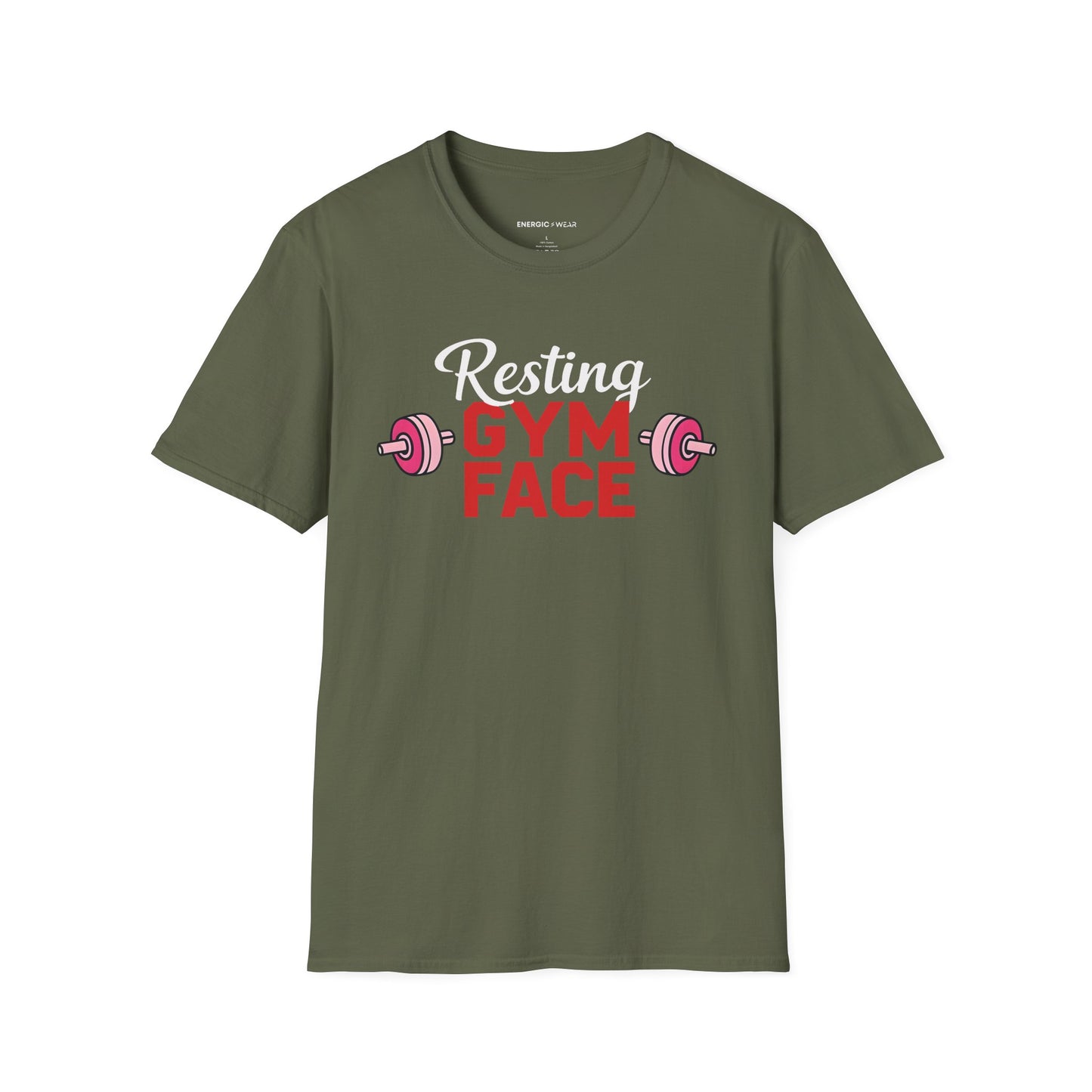 Resting Gym Face! TShirt – Funny Motivational Tee