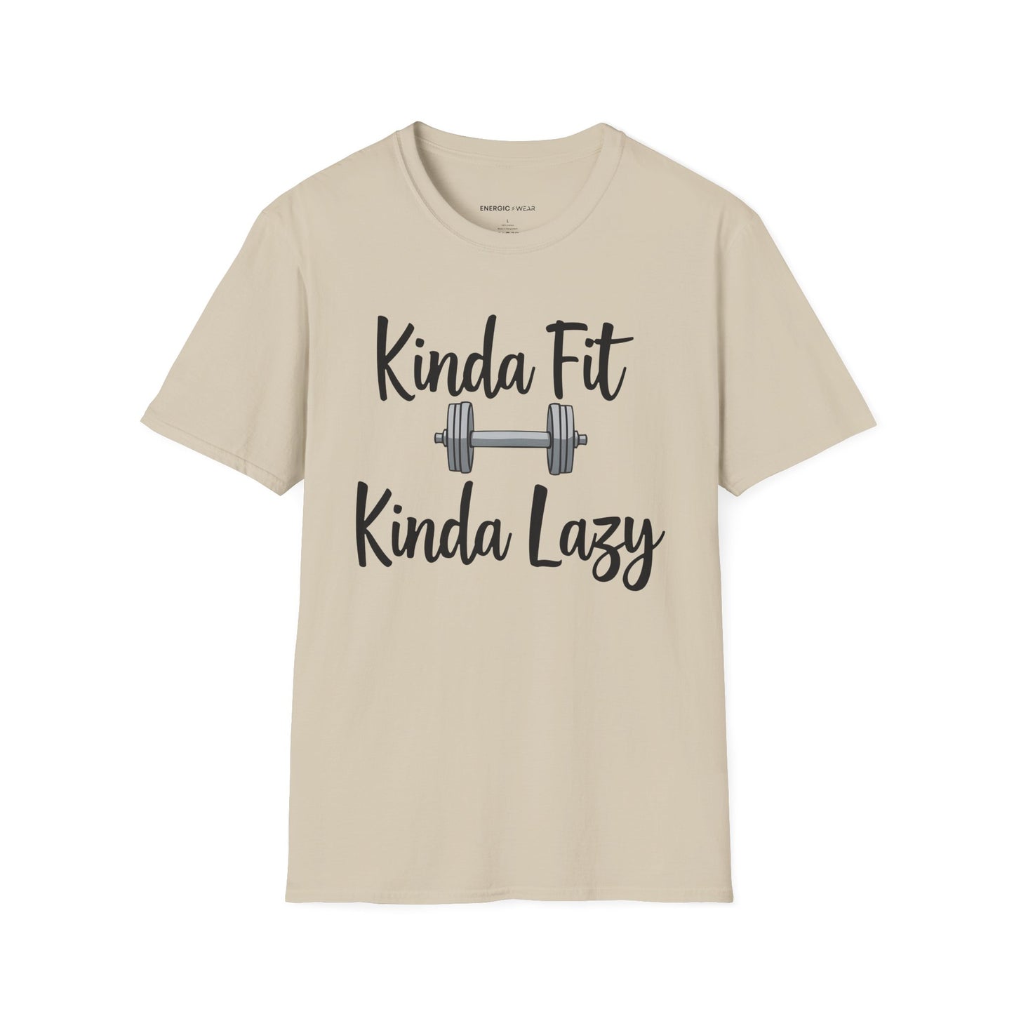 Kinda Fit Kinda Lazy! Funny Workout Shirt