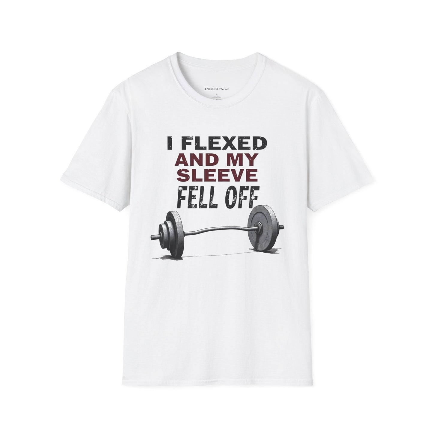 I FLEXED And My SLEEVES FELL Off! Funny Fitness Tee