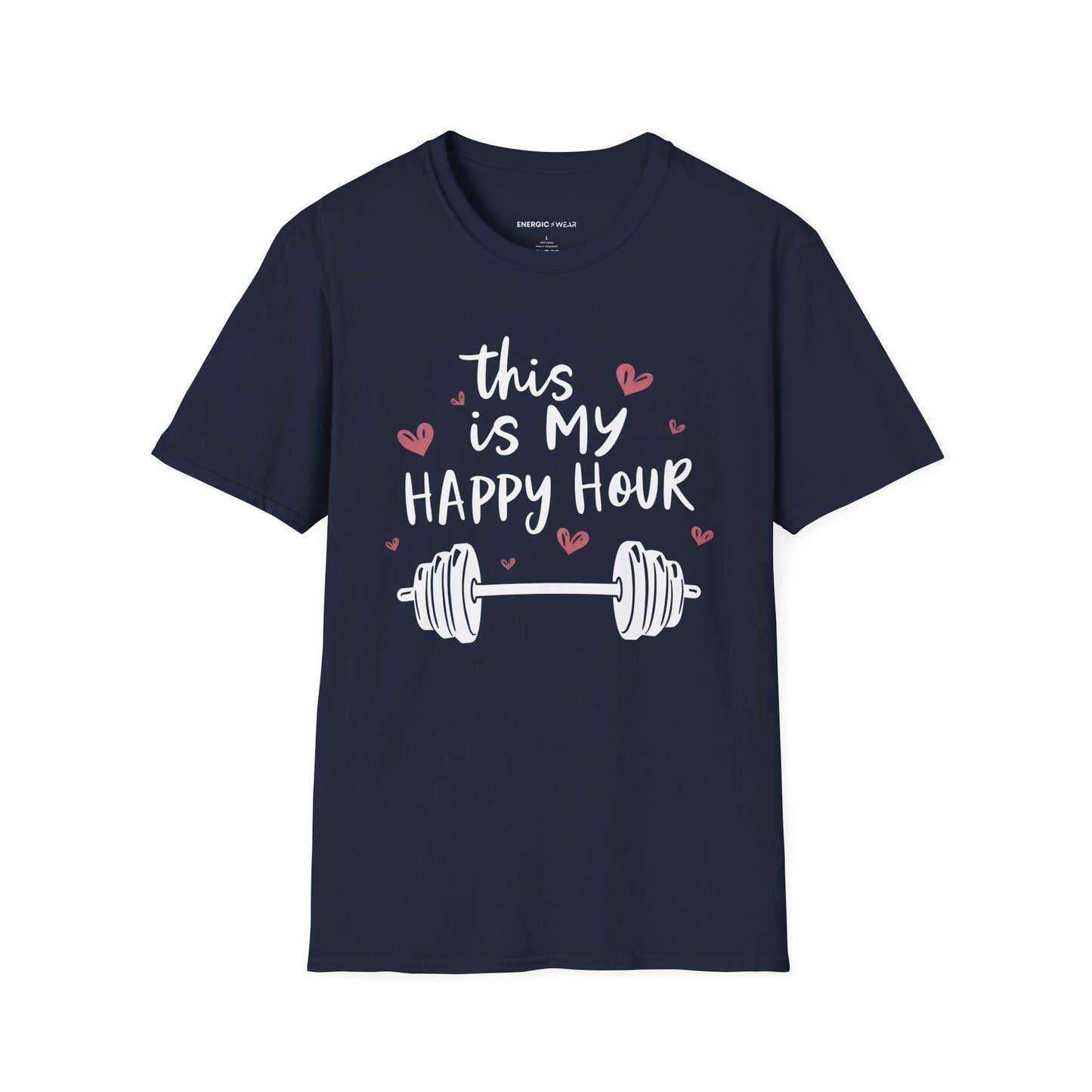 This Is My Happy Hour! TShirt – Funny Workout Tee