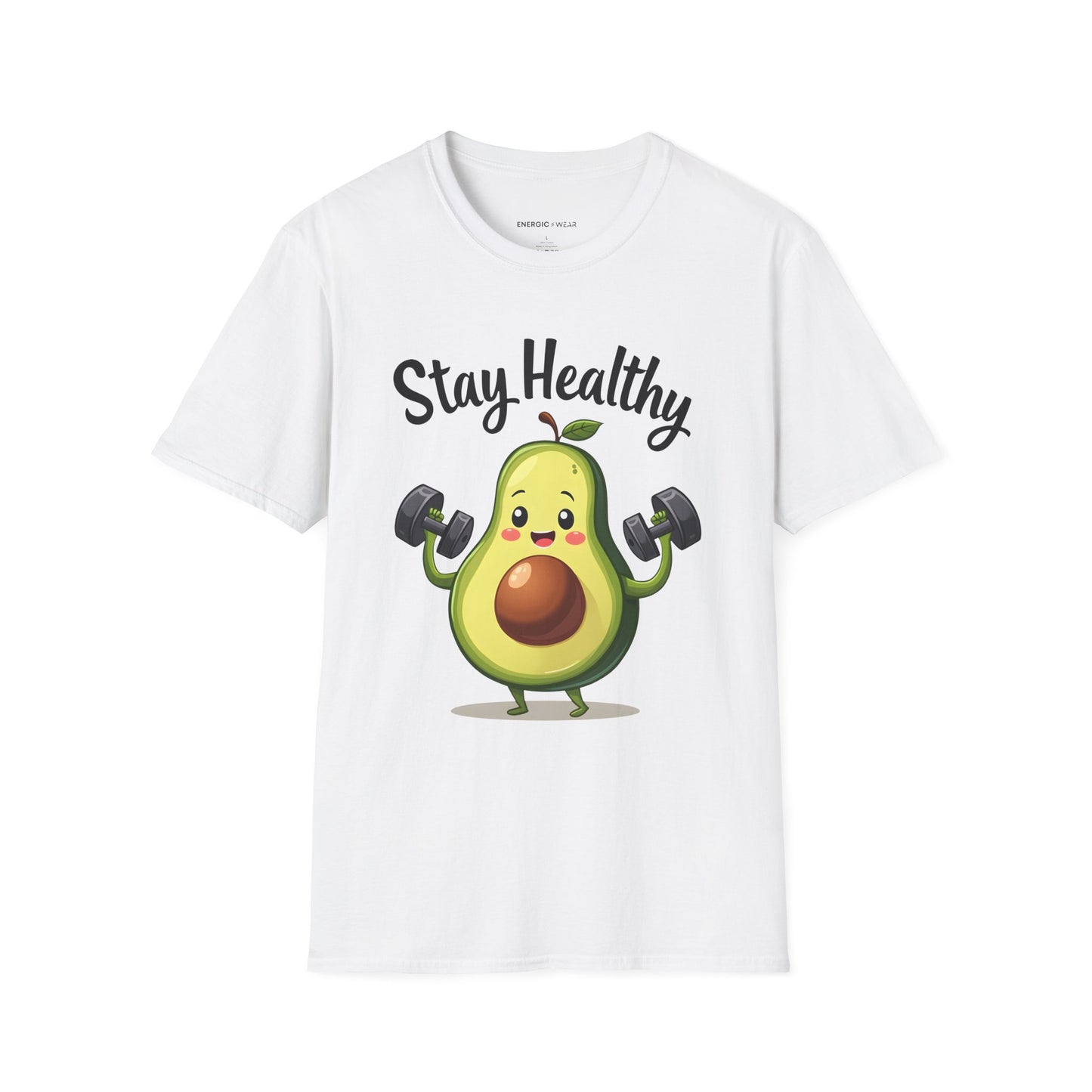 Stay Healthy Avocado! TShirt – Funny Gym Foodie Tee