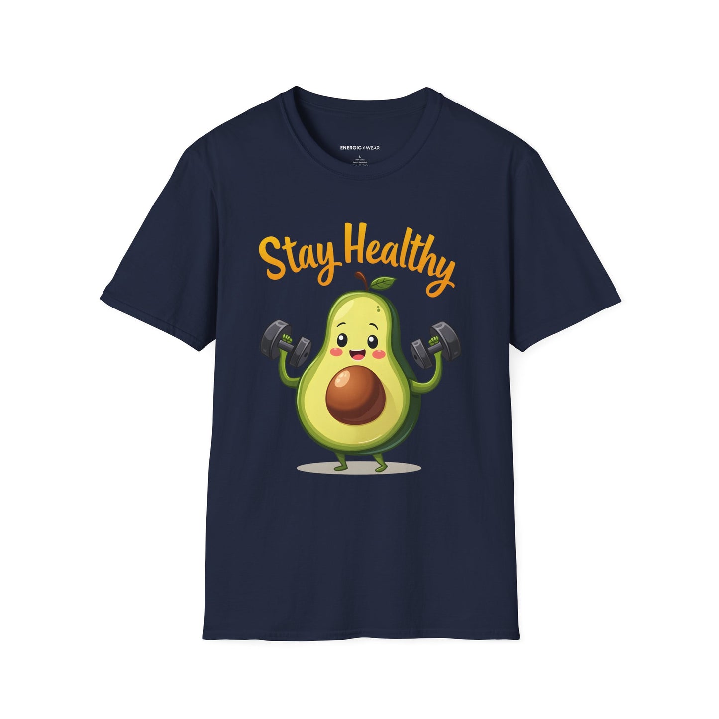 Stay Healthy Avocado! TShirt – Funny Gym Foodie Tee