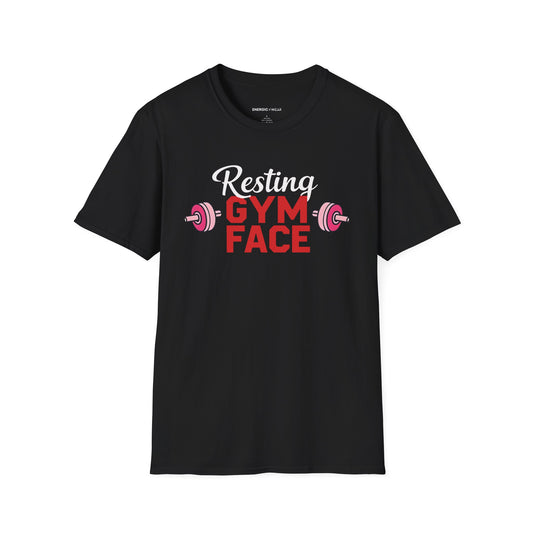 Resting Gym Face! TShirt – Funny Motivational Tee