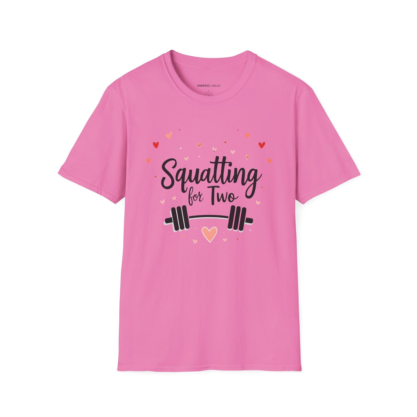 Squatting For Two! Unisex TShirt – Strong Mom Tee