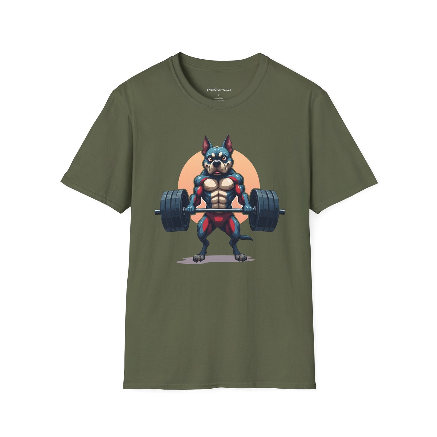 Muscular Fit Dog! TShirt – Motivational Tee