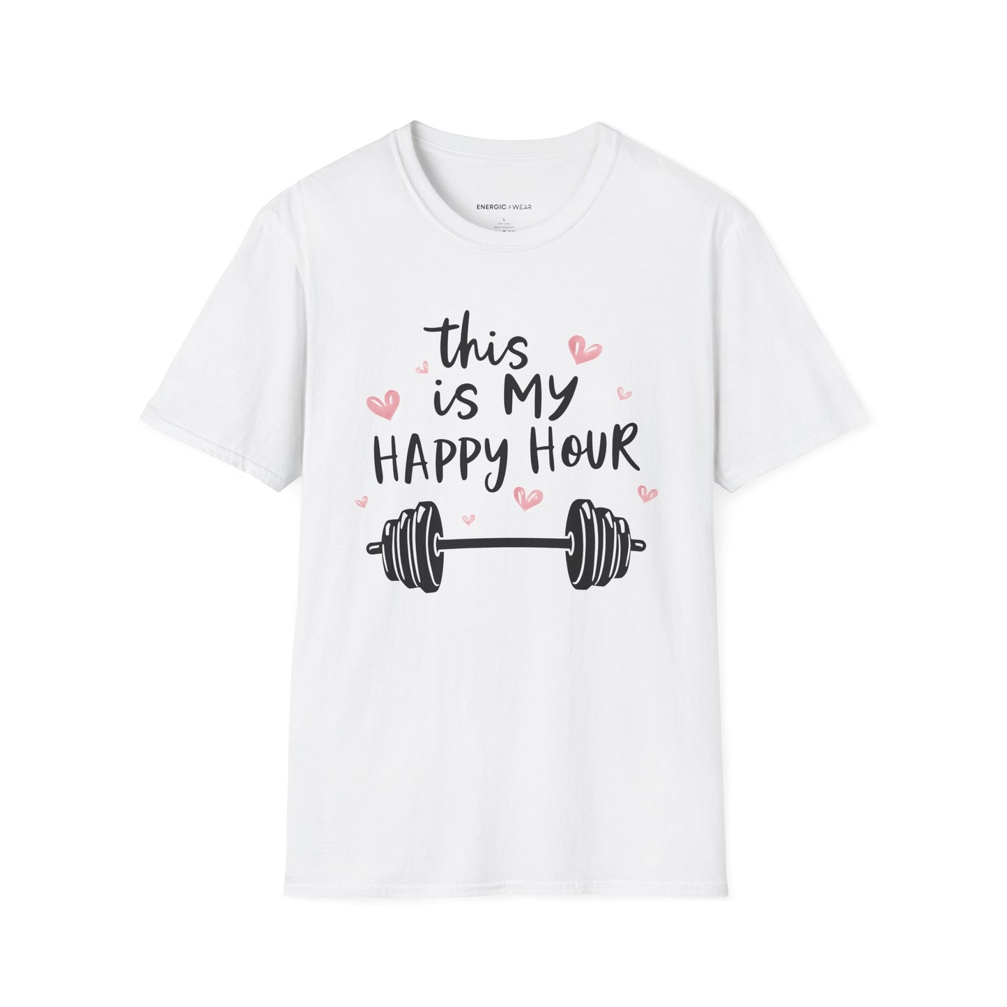 This Is My Happy Hour! TShirt – Funny Workout Tee