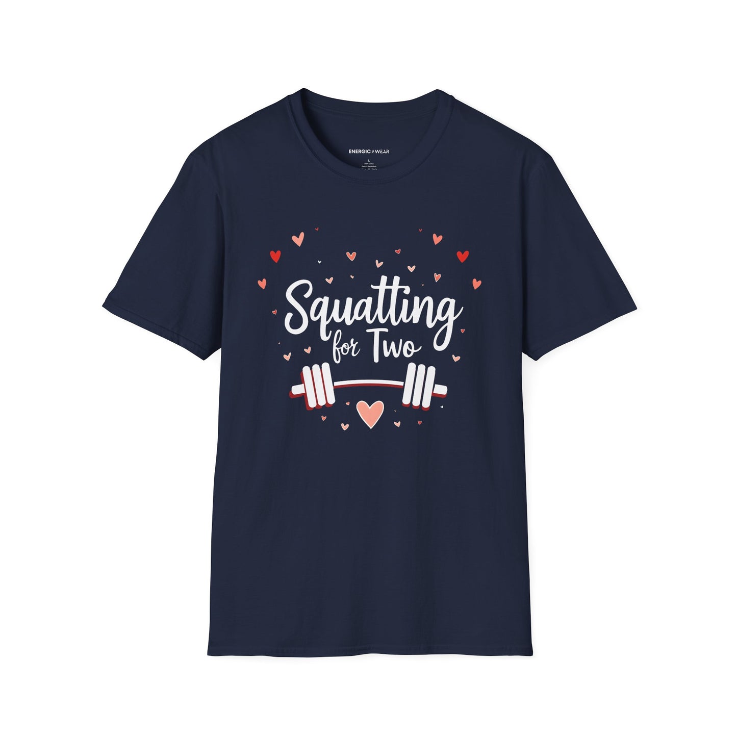 Squatting For Two! Unisex TShirt – Strong Mom Tee