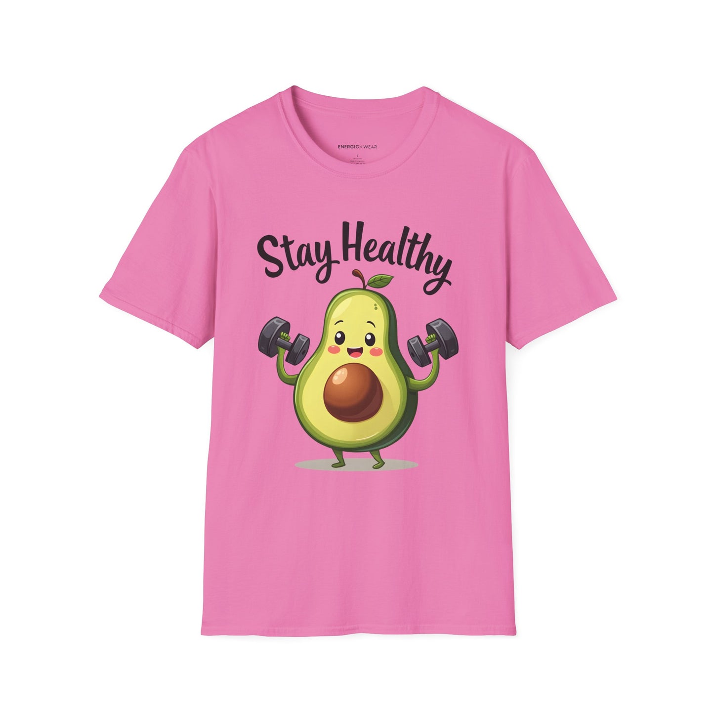 Stay Healthy Avocado! TShirt – Funny Gym Foodie Tee