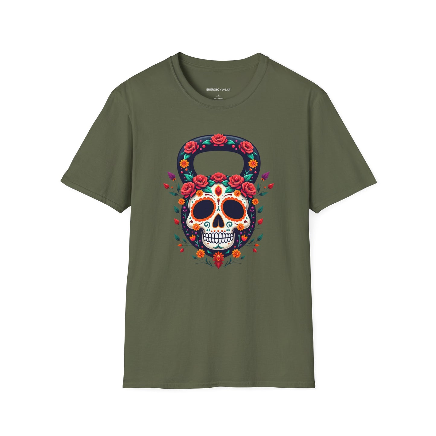 KettleBell Floral! TShirt – Funny Fitness Gym Tee