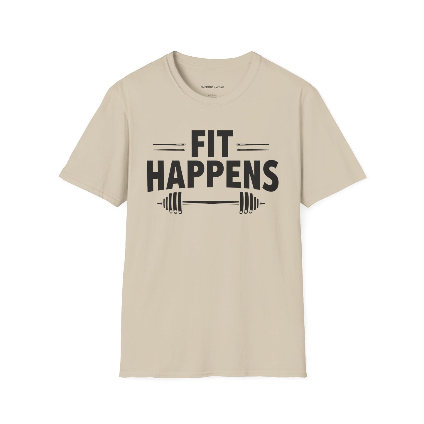 FIT HAPPENS! Funny Fitness Tee