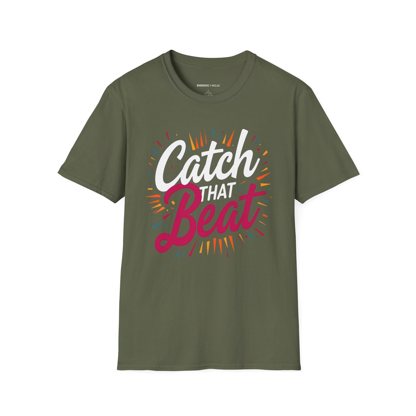 Catch That Beat TShirt - Motivational Workout Tee