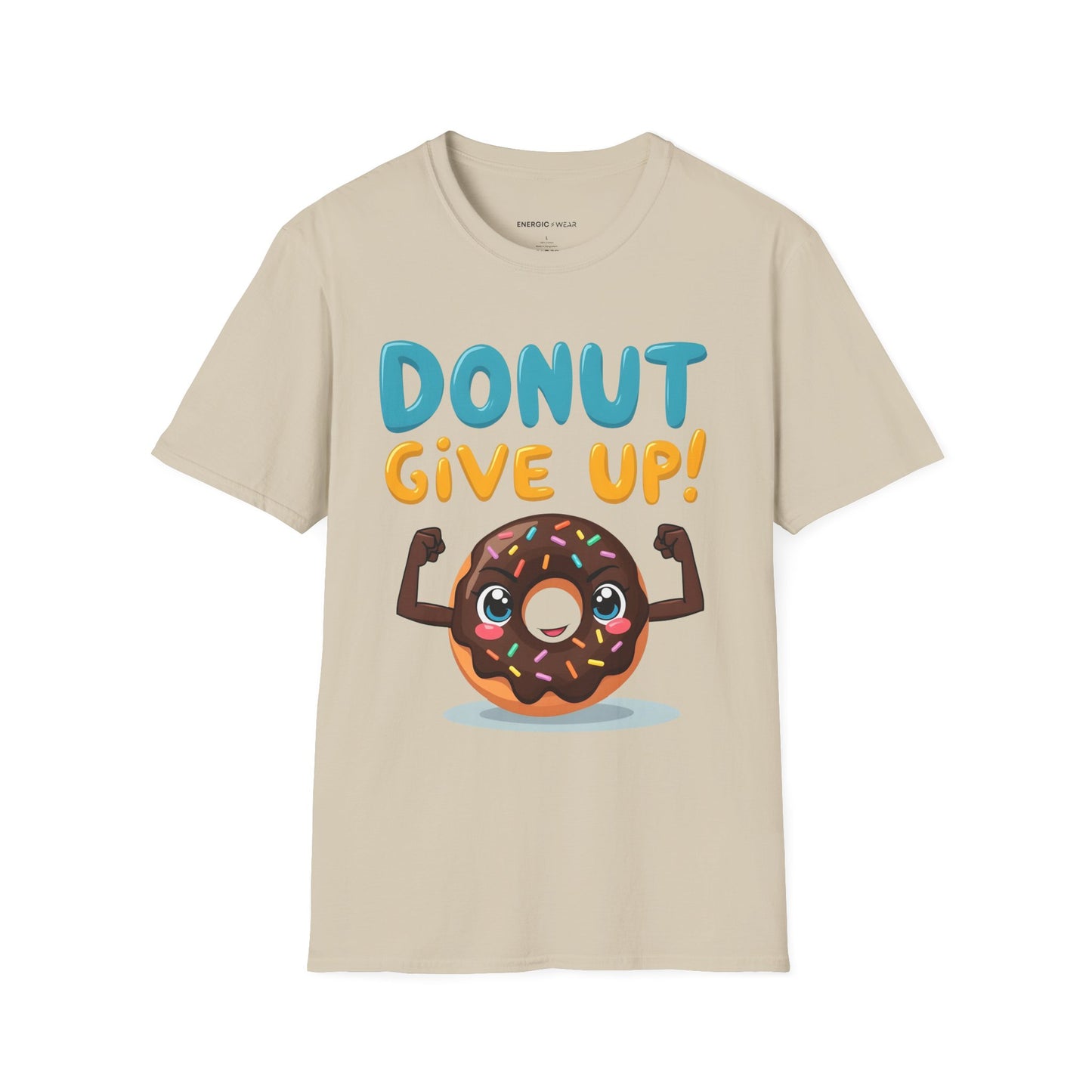 DoNut Give Up - Funny Motivational Gym Tee