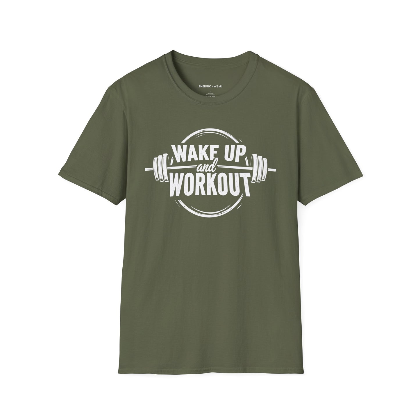 Wake Up and Workout! TShirt - Fitness Motivation Tee