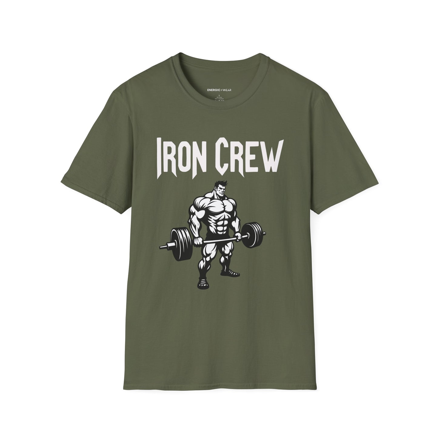 Iron Crew ! Motivational Workout Tee