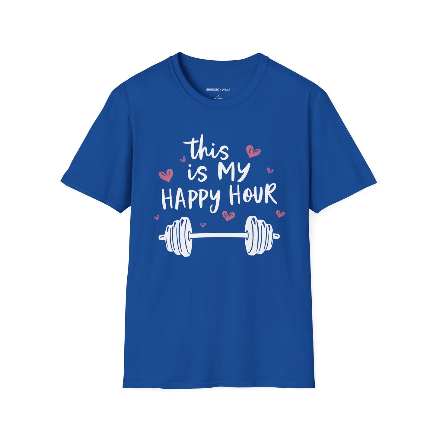 This Is My Happy Hour! TShirt – Funny Workout Tee