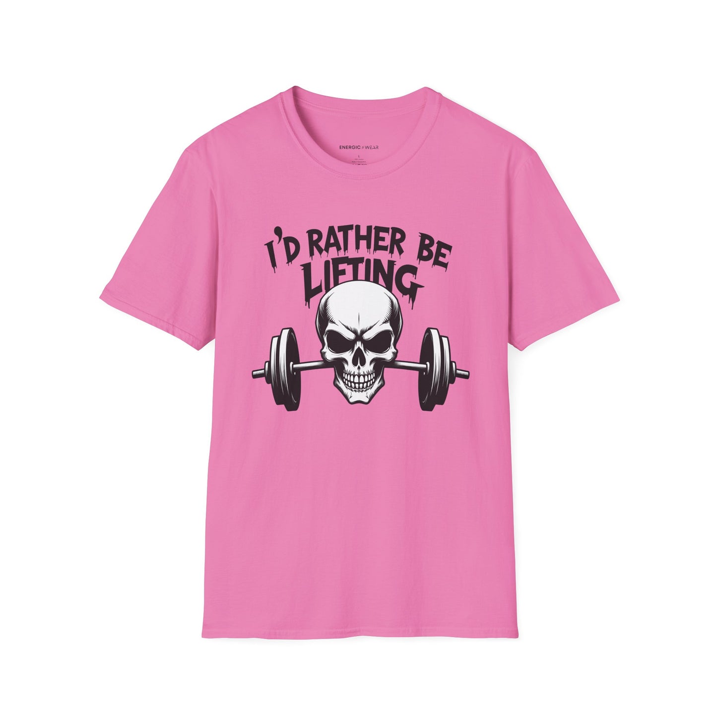 I'D RATHER be LIFTING! Funny Workout Gym Tee