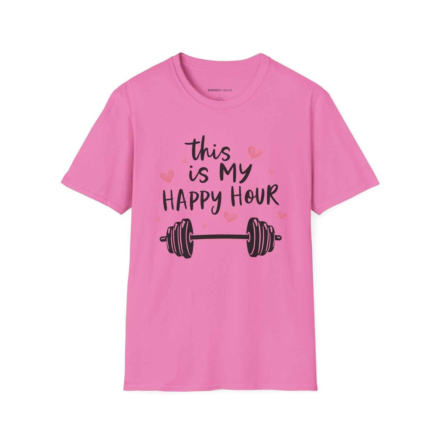 This Is My Happy Hour! TShirt – Funny Workout Tee