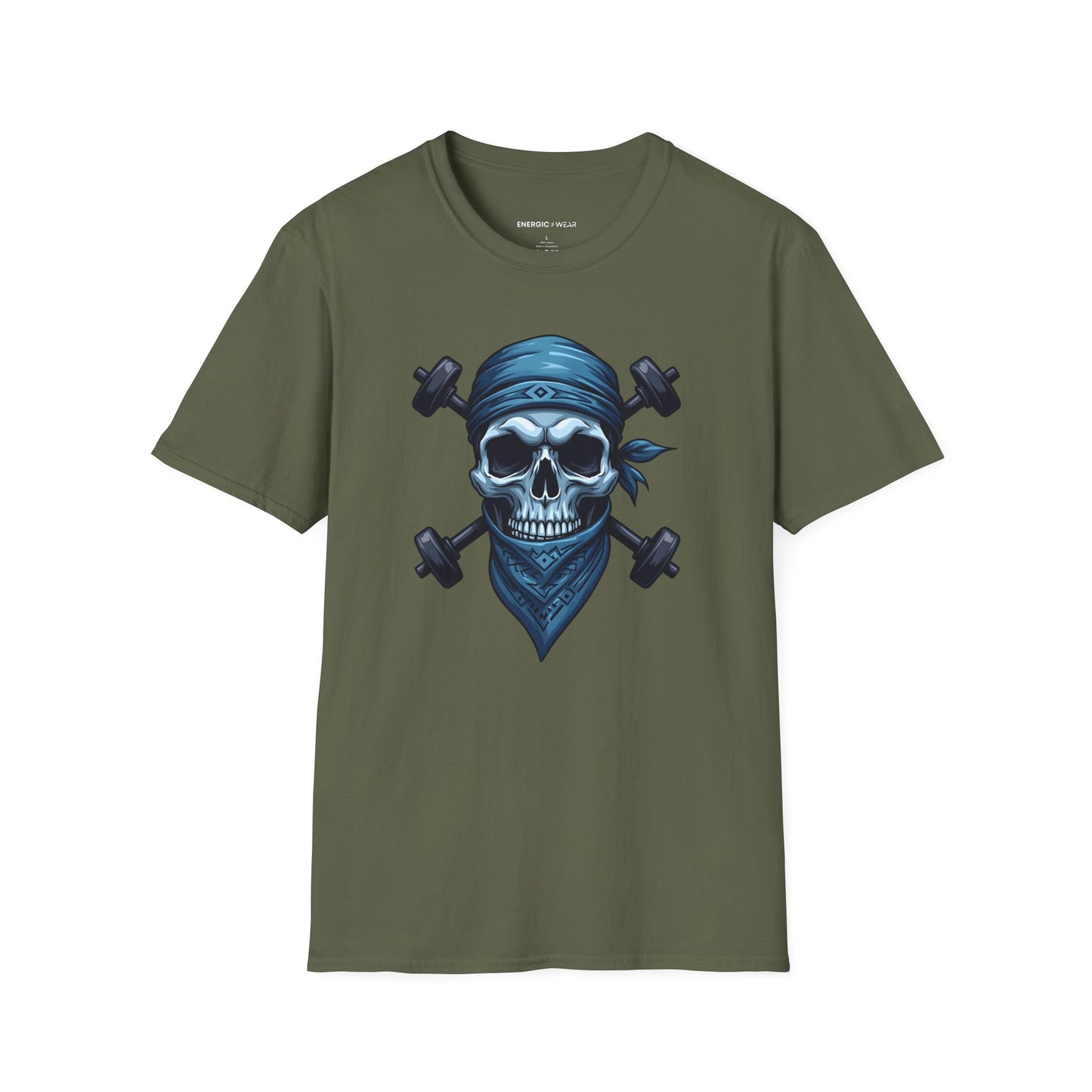 Blue Pirate - Funny Fitness Gym Shirt