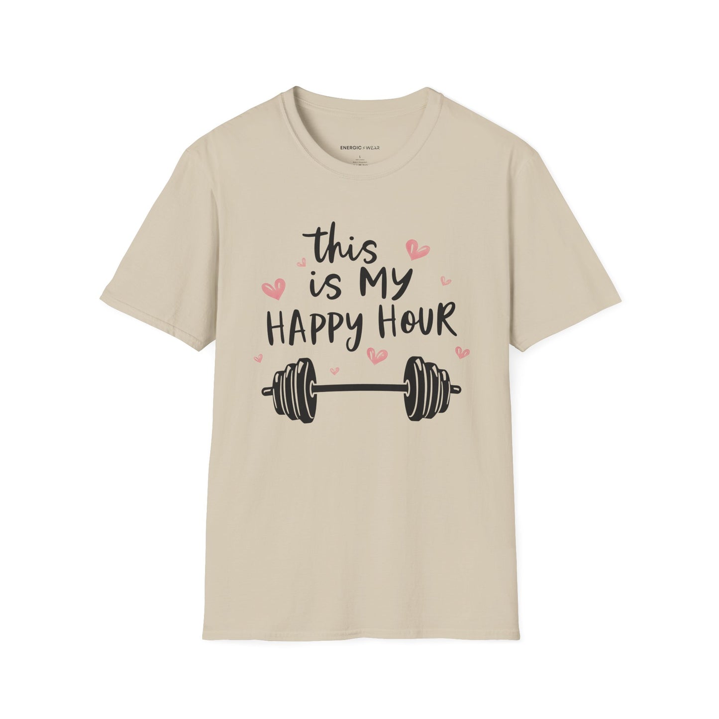 This Is My Happy Hour! TShirt – Funny Workout Tee