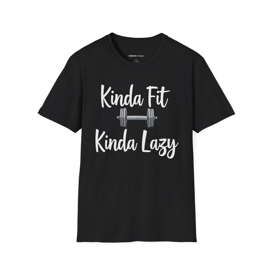 Kinda Fit Kinda Lazy! Funny Workout Shirt