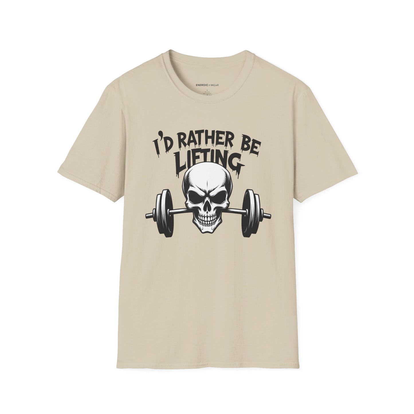 I'D RATHER be LIFTING! Funny Workout Gym Tee
