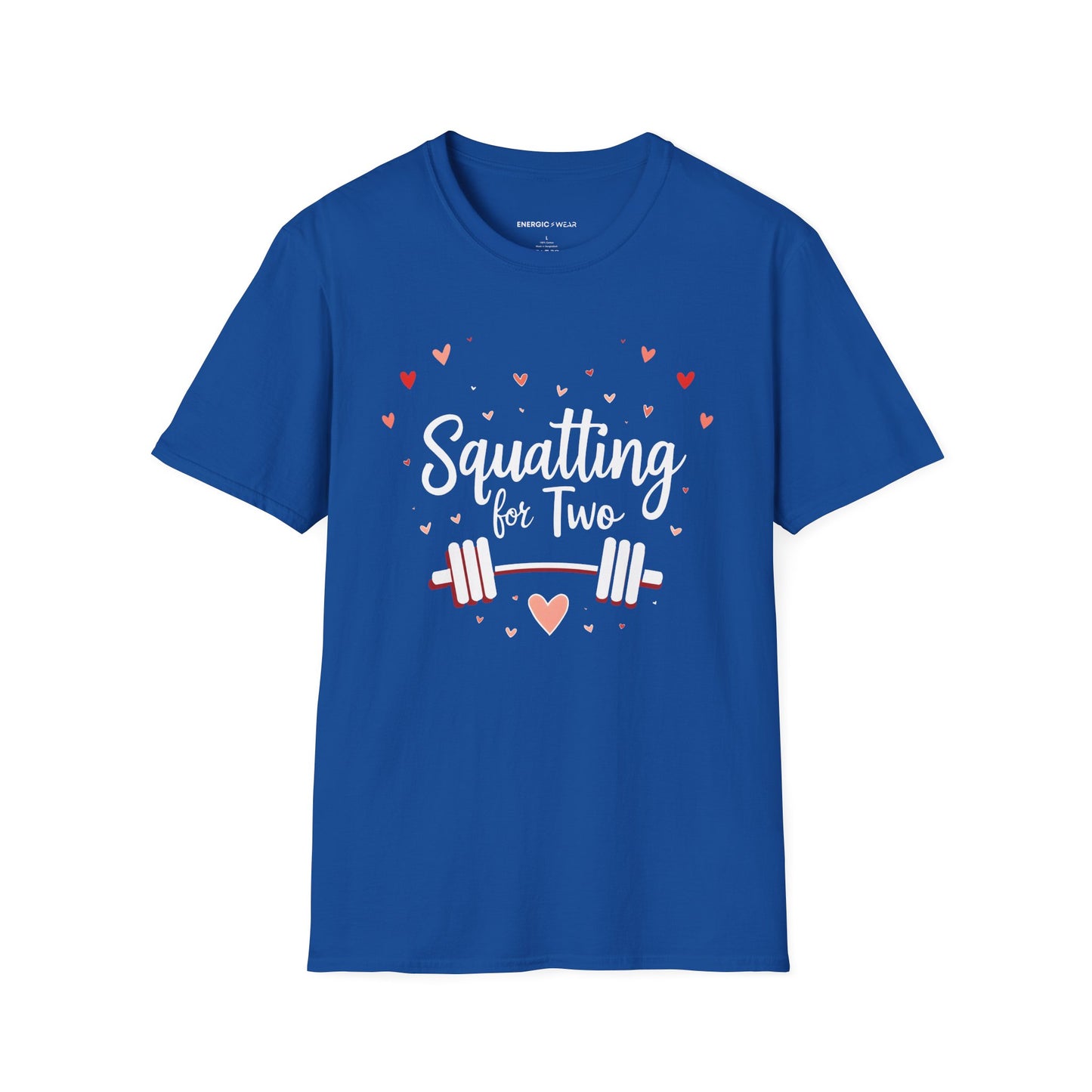 Squatting For Two! Unisex TShirt – Strong Mom Tee