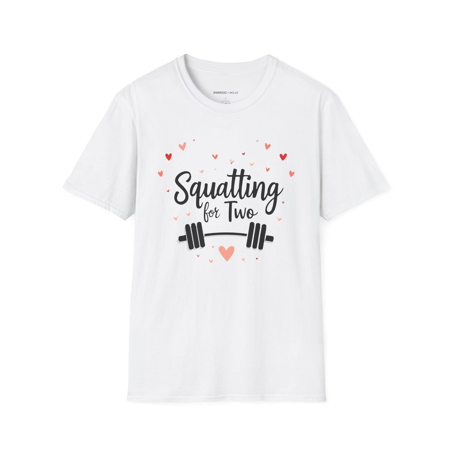 Squatting For Two! Unisex TShirt – Strong Mom Tee