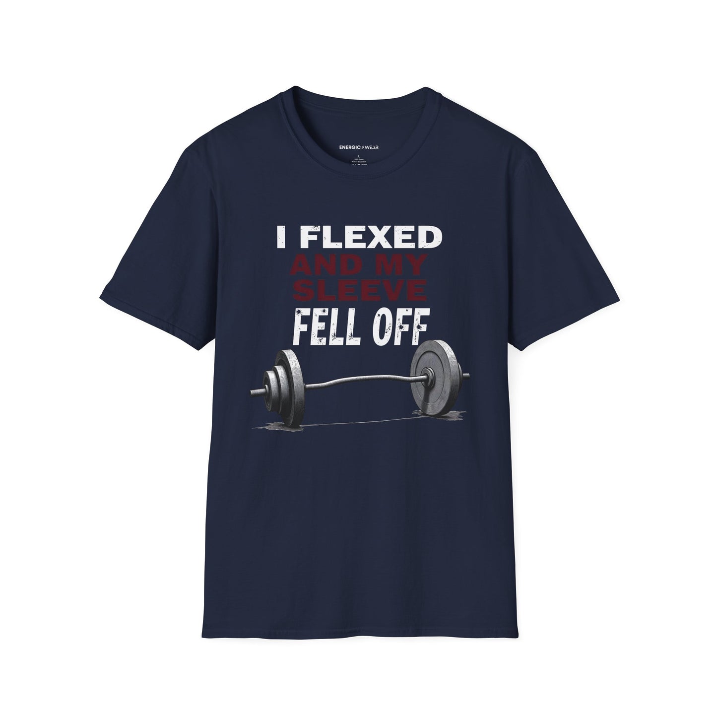 I FLEXED And My SLEEVES FELL Off! Funny Fitness Tee