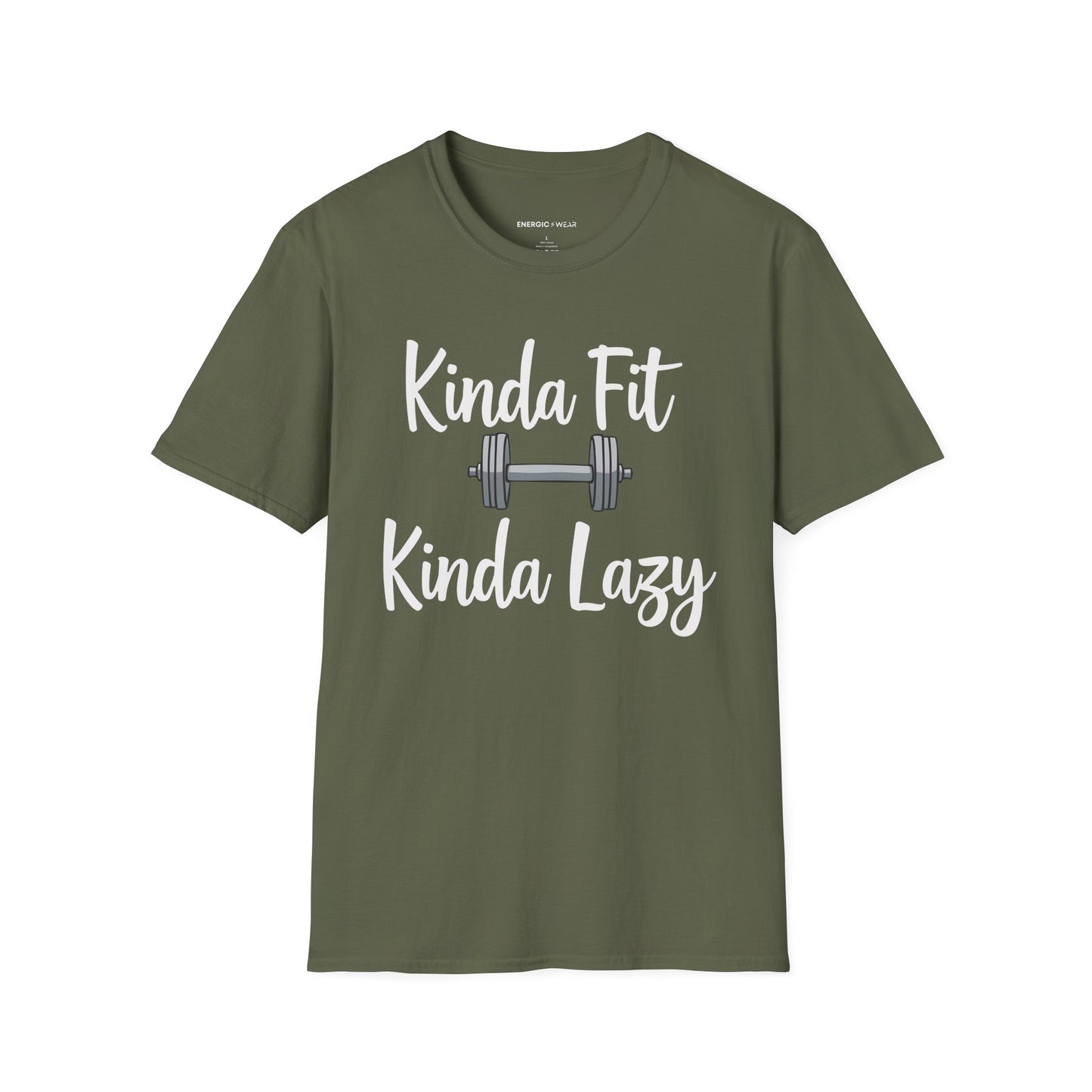 Kinda Fit Kinda Lazy! Funny Workout Shirt