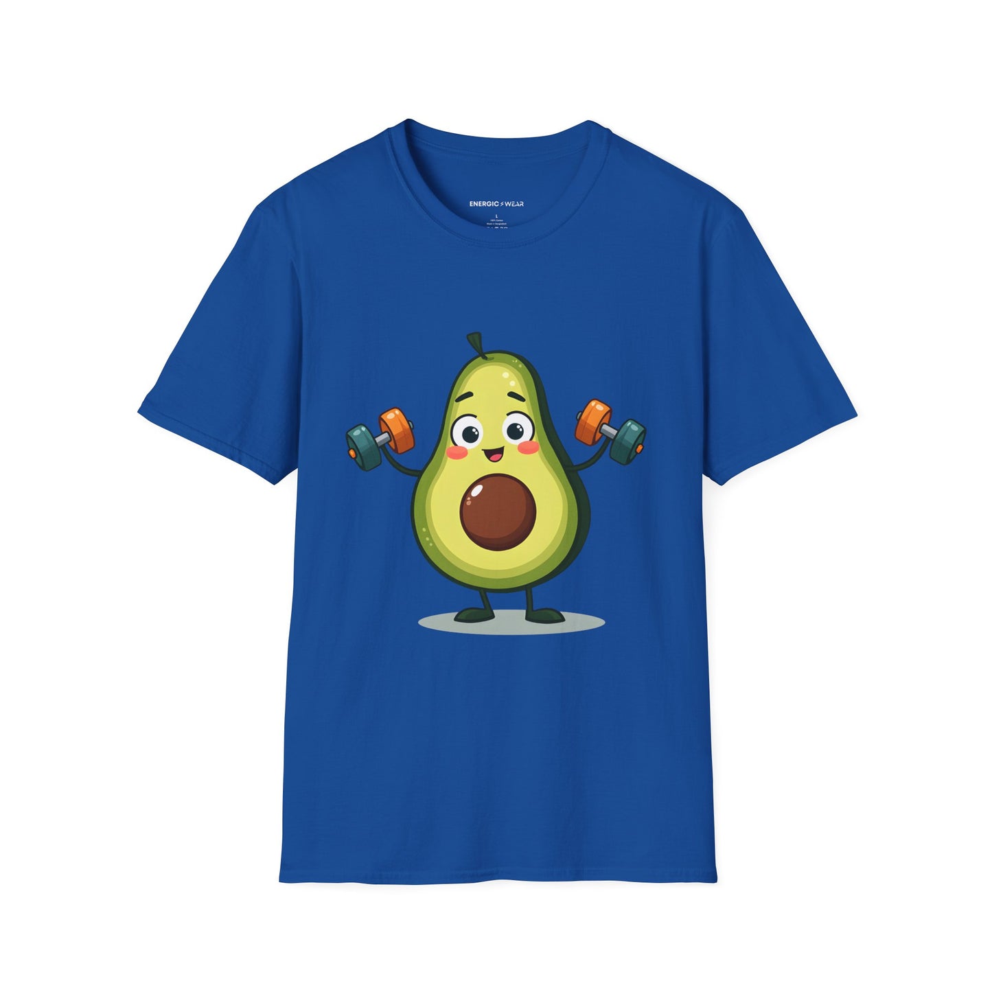 Healthy Fit Avocado - Funny Fitness Workout Tee