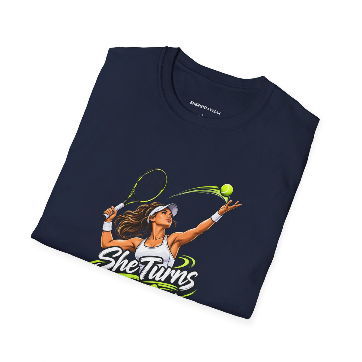 She Turns the Toss into a Winning Serve T-Shirt