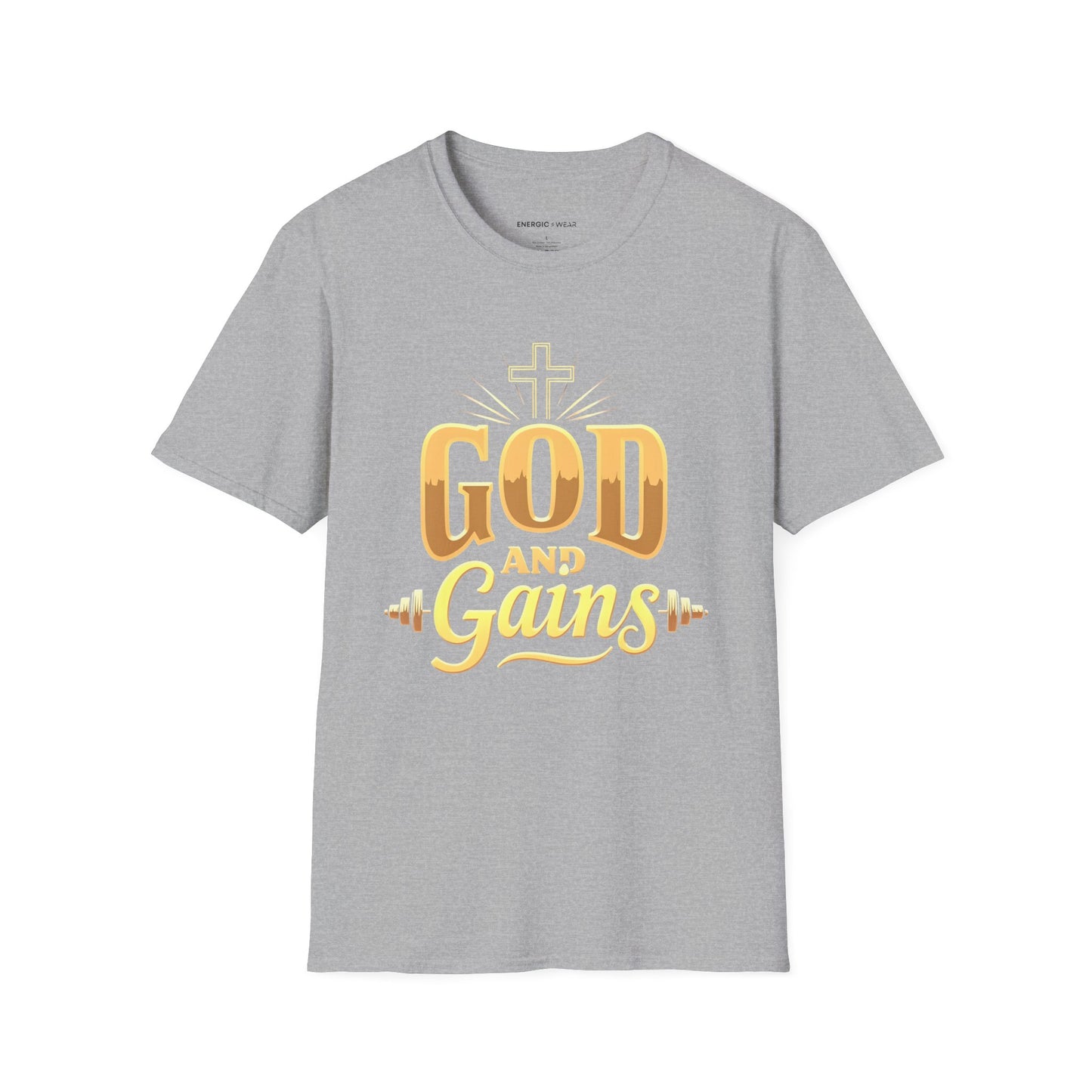 God And Gains! Funny Fitness Tee