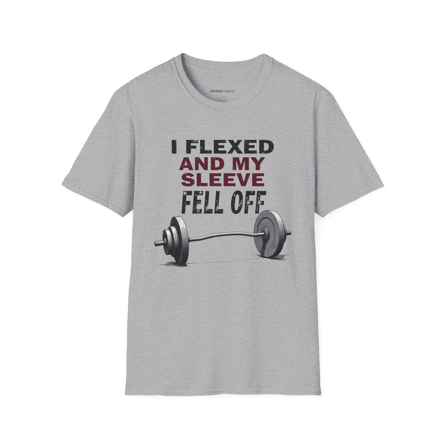 I FLEXED And My SLEEVES FELL Off! Funny Fitness Tee
