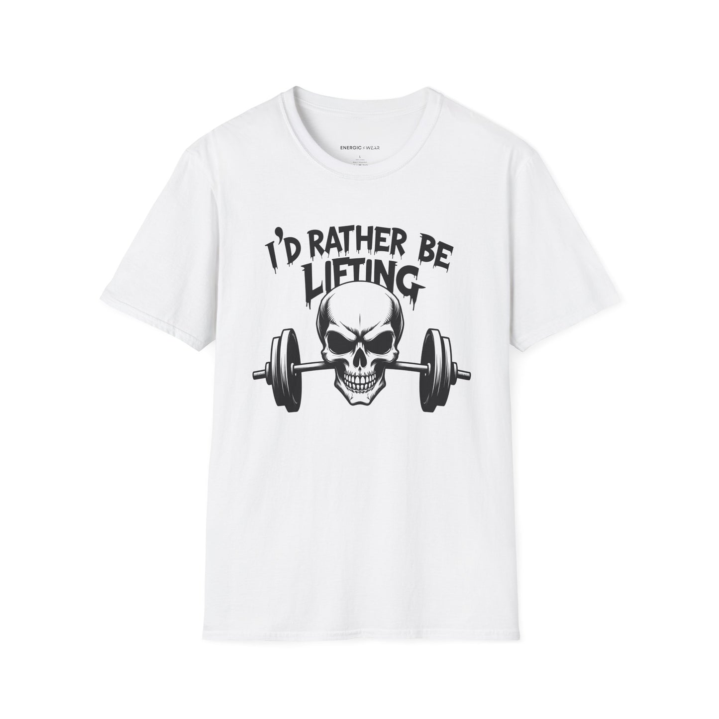 I'D RATHER be LIFTING! Funny Workout Gym Tee