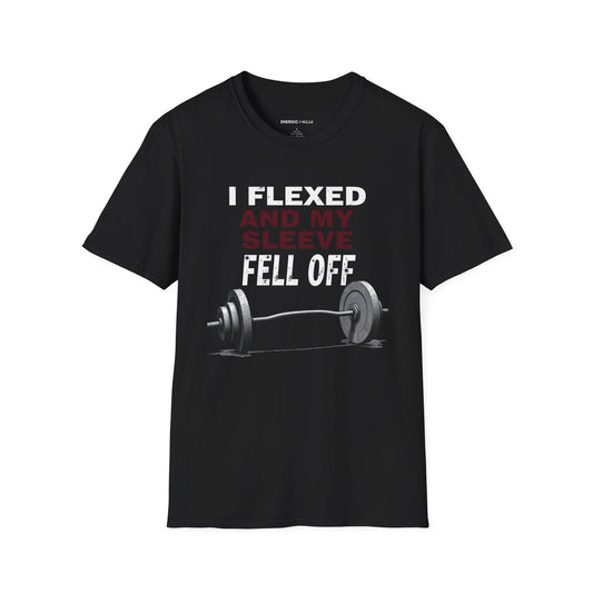 I FLEXED And My SLEEVES FELL Off! Funny Fitness Tee