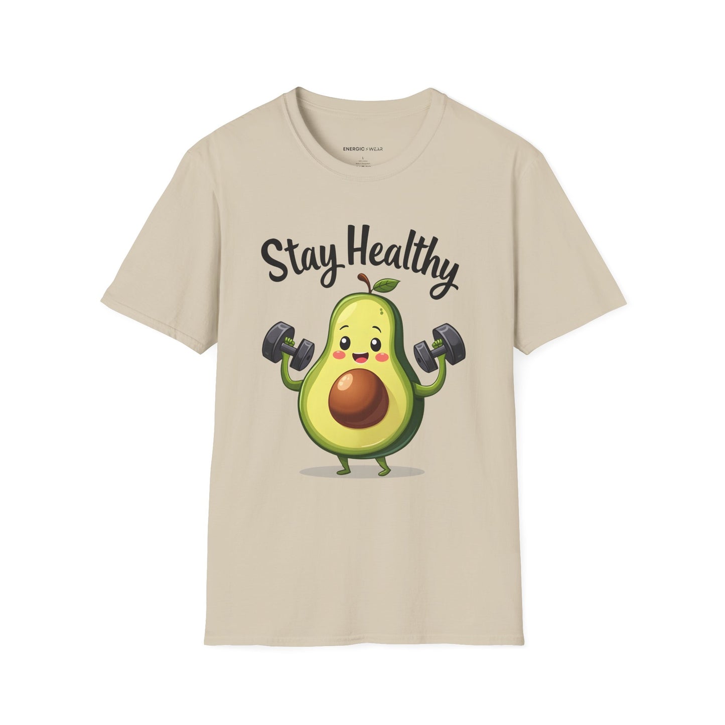 Stay Healthy Avocado! TShirt – Funny Gym Foodie Tee