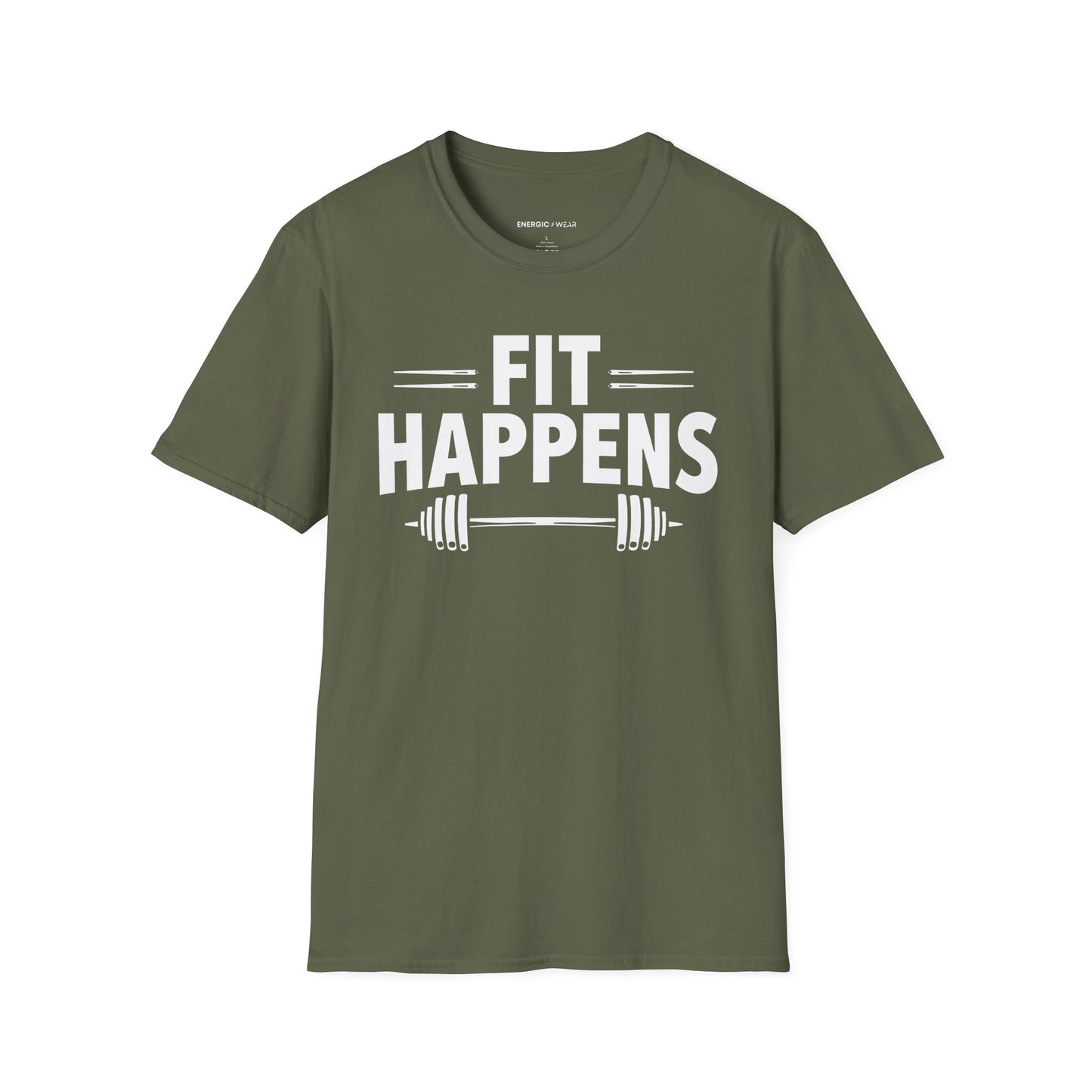 FIT HAPPENS! Funny Fitness Tee