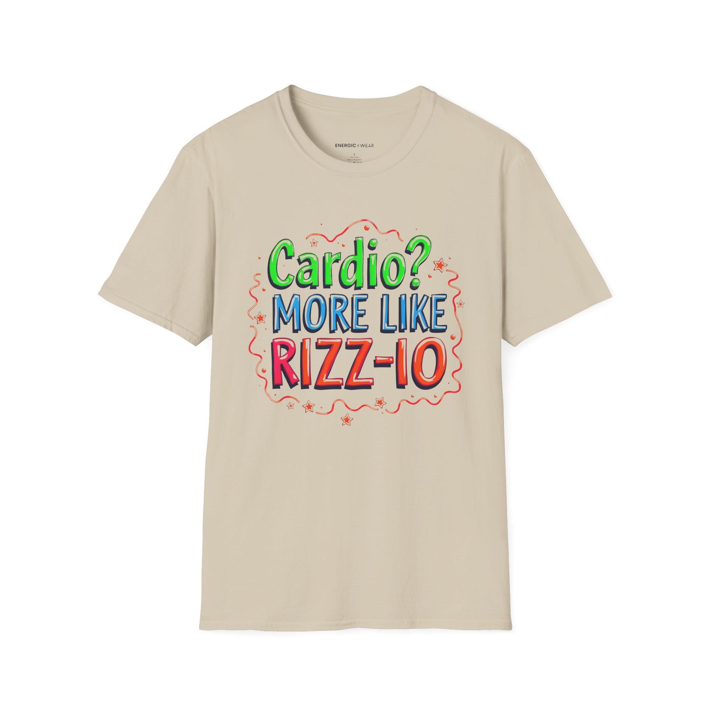 Cardio? More Like Rizzio - Funny Fitness Tee
