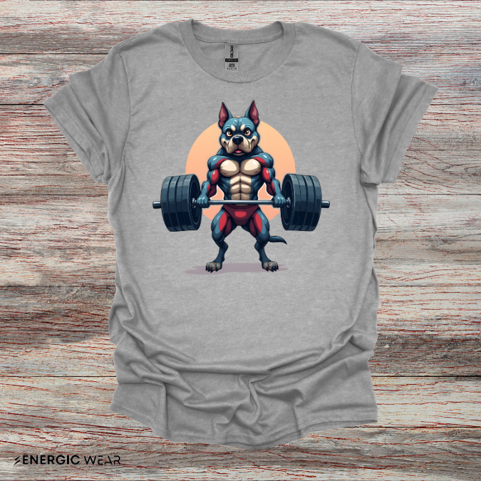 Muscular Fit Dog! TShirt – Motivational Tee