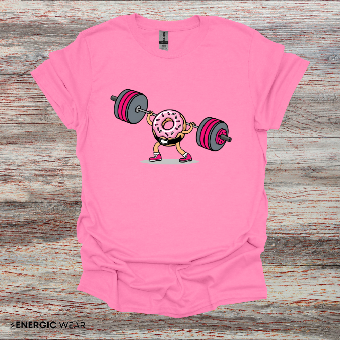 Lifting DONUT- Funny Gym Foodie Tee