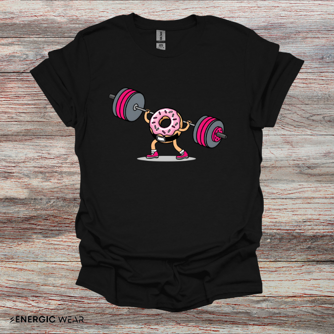 Lifting DONUT- Funny Gym Foodie Tee