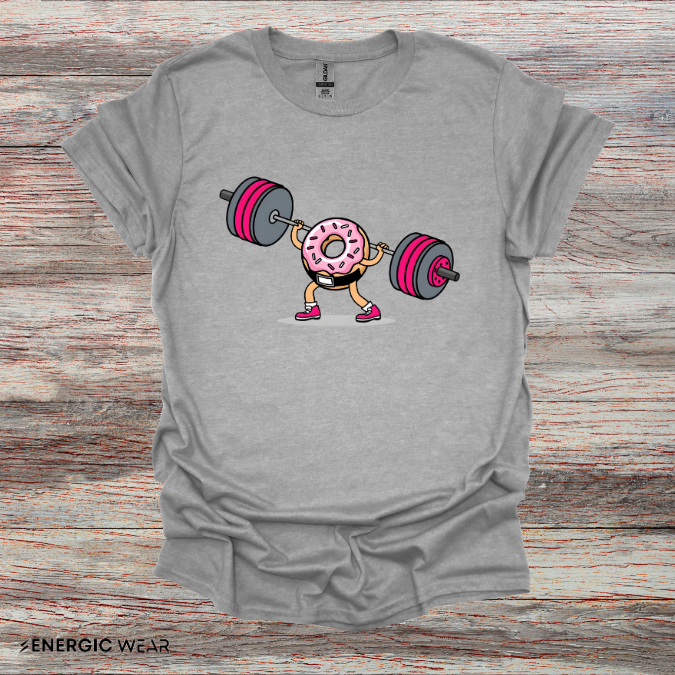 Lifting DONUT- Funny Gym Foodie Tee