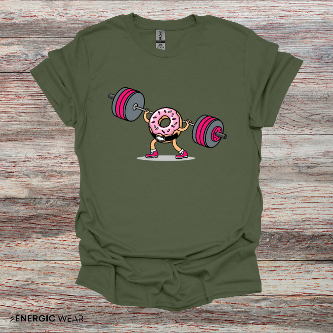 Lifting DONUT- Funny Gym Foodie Tee