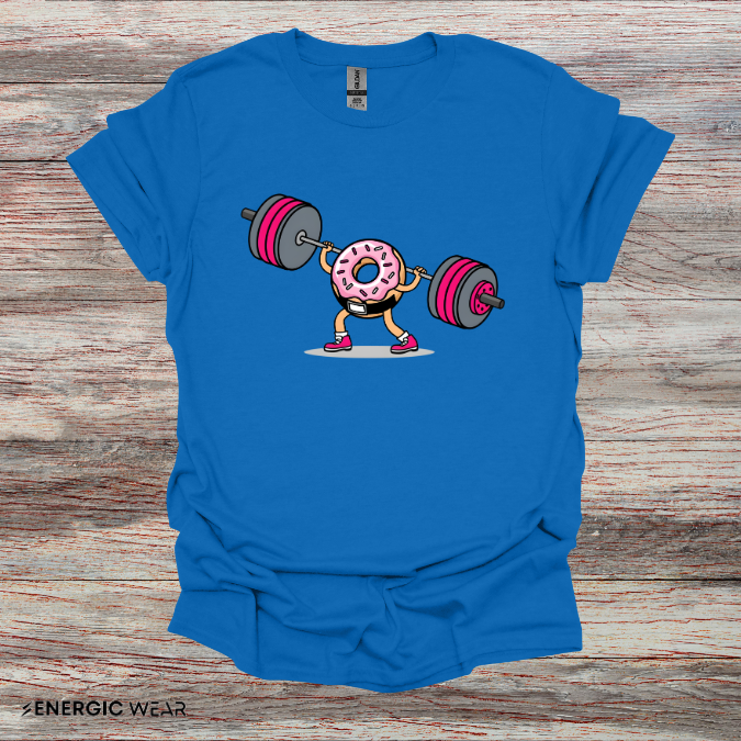 Lifting DONUT- Funny Gym Foodie Tee