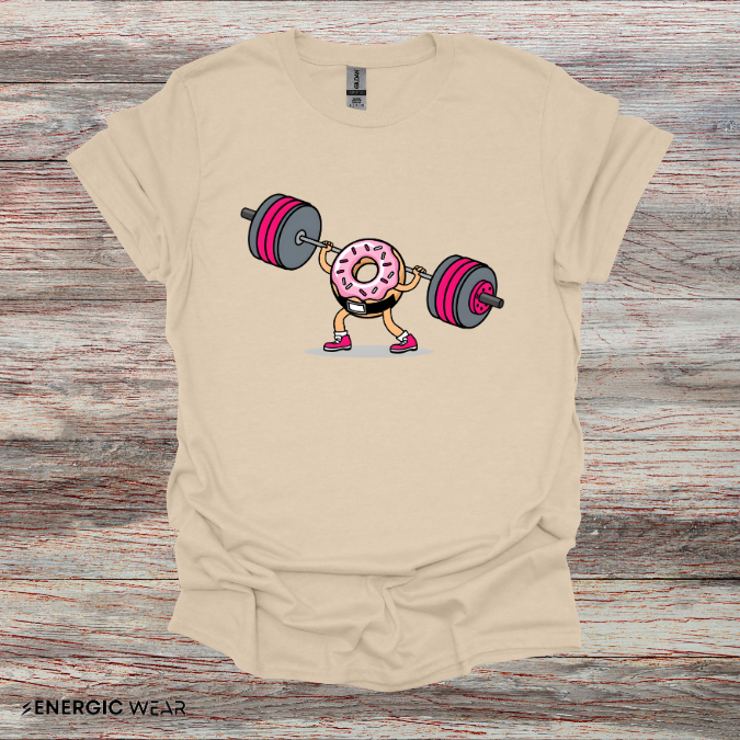 Lifting DONUT- Funny Gym Foodie Tee