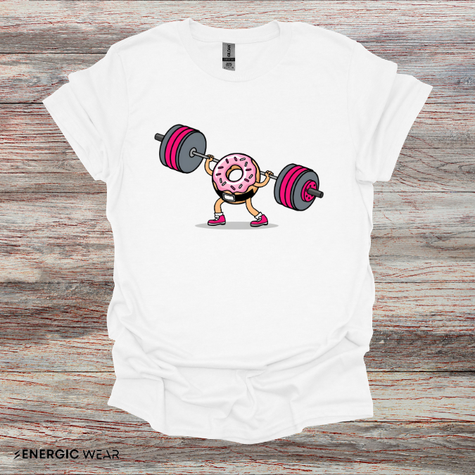 Lifting DONUT- Funny Gym Foodie Tee