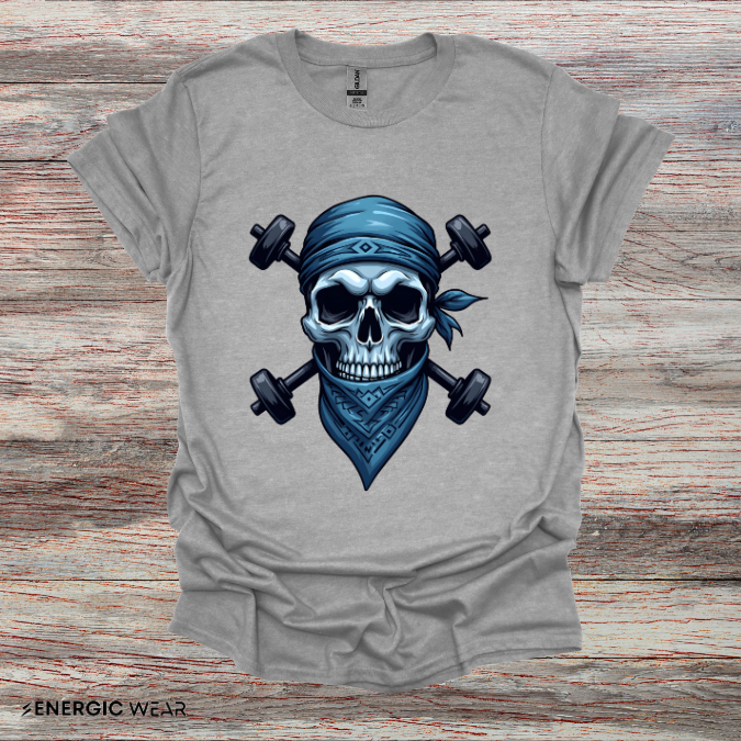 Blue Pirate - Funny Fitness Gym Shirt