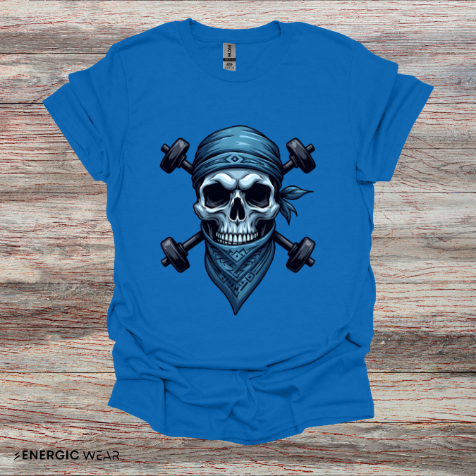 Blue Pirate - Funny Fitness Gym Shirt